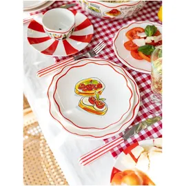 Blond Amsterdam Bruschetta Teller 18 cm Mehrfarbig