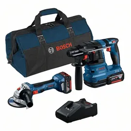 Bosch Winkelschleifer GWS 18V-7 + Bohrhammer GBH 18V-22