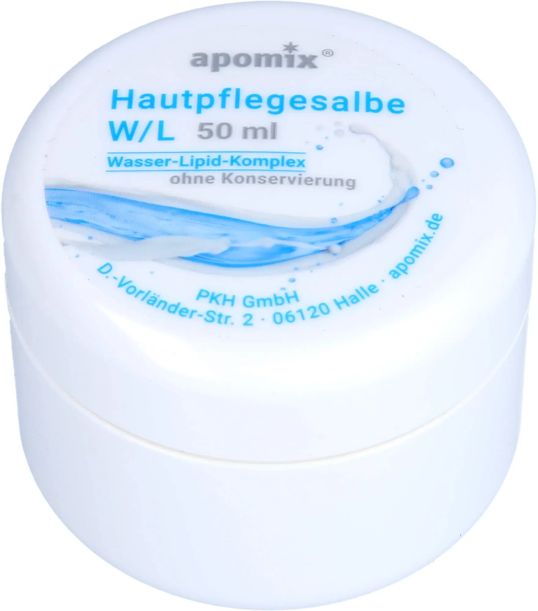 Apomix Hautpflegesalbe W/L ohne Konservierung 50 ML