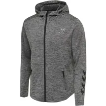 hummel Aston Kapuzenjacke Herren Dark Grey Melange S