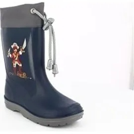 Beck Jungen Ritter Gummistiefel, blau, 24 EU