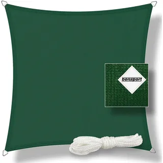 bonsport Sonnensegel Quadrat, HDPE