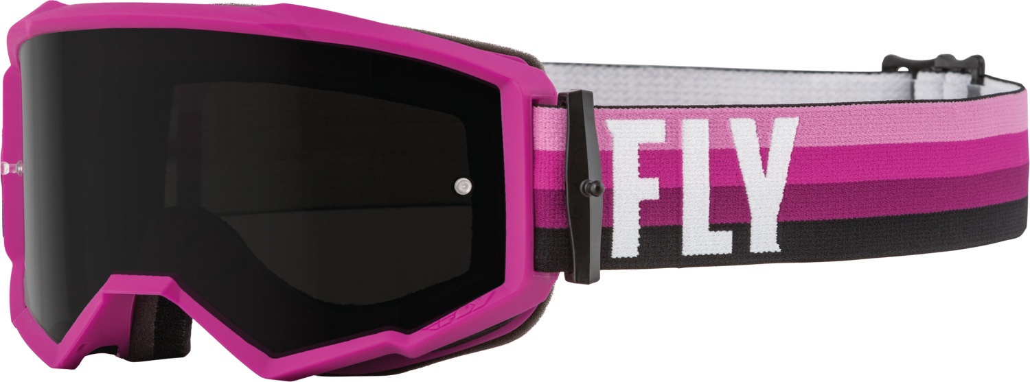 Fly Racing Zone Motorcrossbril, zwart-pink
