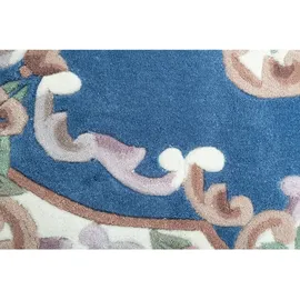 THEKO Ming Handtuftteppich 120 x 170 cm Blau