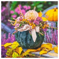 Home fashion Home Fashion®, Pumpkin Arrangement, Lunch-Servietten aufgefaltetes Maß