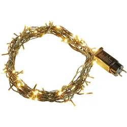 TECTAKE Lichterkette Weihnachten mit 8 Funktionen - 100