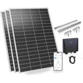 sunshare Ray Lite 600 W Balkonkraftwerk mit Halterung - kompakt & leichte Montage