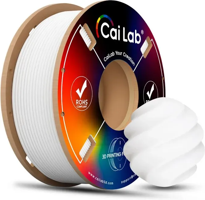 CAILAB 3D-Drucker Filament PLA+ Bio - Weiß