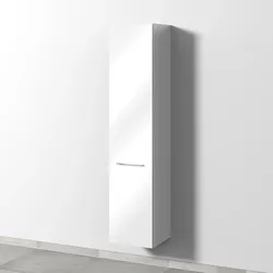 Hochschrank Anschlag links 2morrow (G2270L) 1615x350x350 Weiß-Glanz