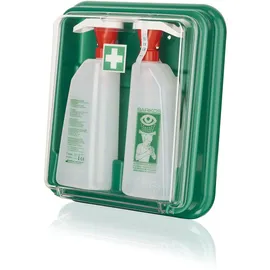 BartelsRieger Atemschutztechnik GmbH BARIKOS Augenspülflasche Set2, Wandbehälter, 2 Flaschen: 620ml