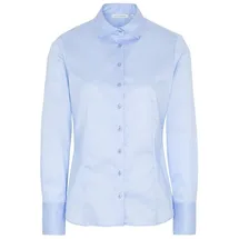 Eterna Hemdbluse blau 48