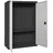 Proregal Stahlschrank 1 Fachboden 90x80x40 cm Grau-Anthrazit