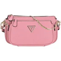 GUESS Noelle DBL Pouch Crossbody pink