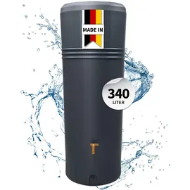 GARANTIA Azura 2in1 Regentonne 340 l Graphitgrau