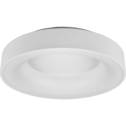 LED Decken Lampe Wohn Zimmer Strahler Flur Beleuchtung weiß-matt rund SWITCH-DIMMER Leuchte