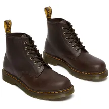 Dr. Martens Unisex 101 Amphibians, Dark Brown Crazy Horse, 37 EU