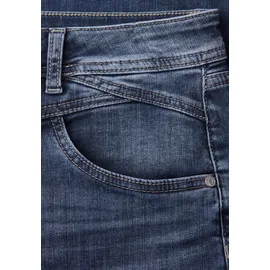 STREET ONE Damen, Gr. 31, Länge 26, dunkelblau wash, Jeans, im Loose Fit Dark Blue - 31W / 26L
