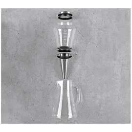 BEEM Cold Drip Kaffeebereiter 0,5 l Silber/Transparent