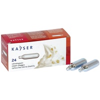 Kayser Sahnekapseln, glänzend, Distickstoffoxid (N2O), kompatibel mit Liss/Mosa/Bestwhip/Isi und anderen, 200 Stück