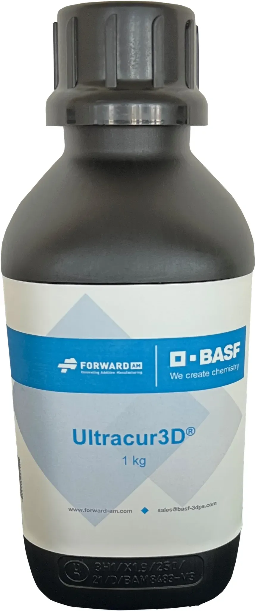 BASF Ultracur3D Flexible UV Resin EL 4000 - 1 kg - Black
