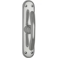 grundmann Fenstertrieb ELEGANT 521 gebogen, Alu poliert, 1 Stück Beschläge Fenstergriff