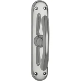 grundmann Fenstertrieb ELEGANT 521 gebogen, Alu poliert, 1 Stück Beschläge Fenstergriff