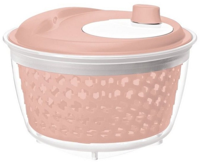 Preisvergleich Produktbild ROTHO Salatschleuder Rotho Salatschleuder FRESH 4,5 l, linnea pink