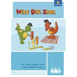 Welt der Zahl - I-Materialien. Geld, Längen, Zeit, ebene Figuren, Sachrechnen (D4)