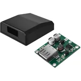 VXDEFP MPPT Laderegler Eingang 5–18 V, Ausgang 5 V, 2 A, Solar-Powerbank, USB-Ladespannungsregler
