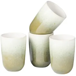 Gipfelstück Kaffeebecher-Set, Steinzeug Flussufer