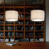 Marset Mercer 44 Pendelleuchte, perlweiß