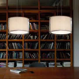 Marset Mercer 44 Pendelleuchte, perlweiß