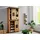 Massivmoebel24 Schrank Mango 80x45x175 natur lackiert RAILWAY 117