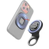 sincetop Fahrradlenker Stem Magnetische Handyhalterung Serie Q [Quad] – Mountainbike Steuerrohr Handyhalter, Schnellverschluss, Aluminium Lenker Handyhalter für MTB, E-Bike, Straßen-E-Bikes