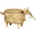 Beliani Hocker orange Fuchsform Fox