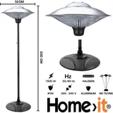 Home>it Millarco 58626 Elektroheizstrahler 1,5 kW Silber