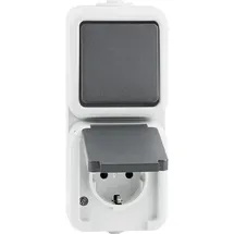 PEHA by Honeywell Wechsel-Schuko AP-Kombination IP 44