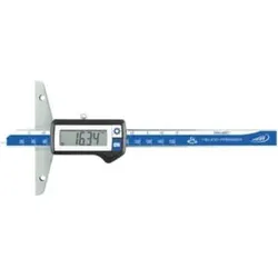 Helios Preisser Digitaler Tiefenmessschieber IP 67, 150 mm, Brückenlänge 100 mm