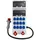 Doktorvolt Baustromverteiler 32A 16A 12x230V mit MID-Energiezähler Mennekes Steckdosen und 5x10mm2 Kabel Doktorvolt® eXT-S/FI DV-8218-F