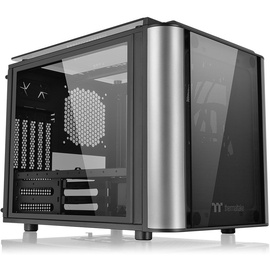 Thermaltake Level 20 VT PC-Gehäuse Cube Case, schwarz/silber