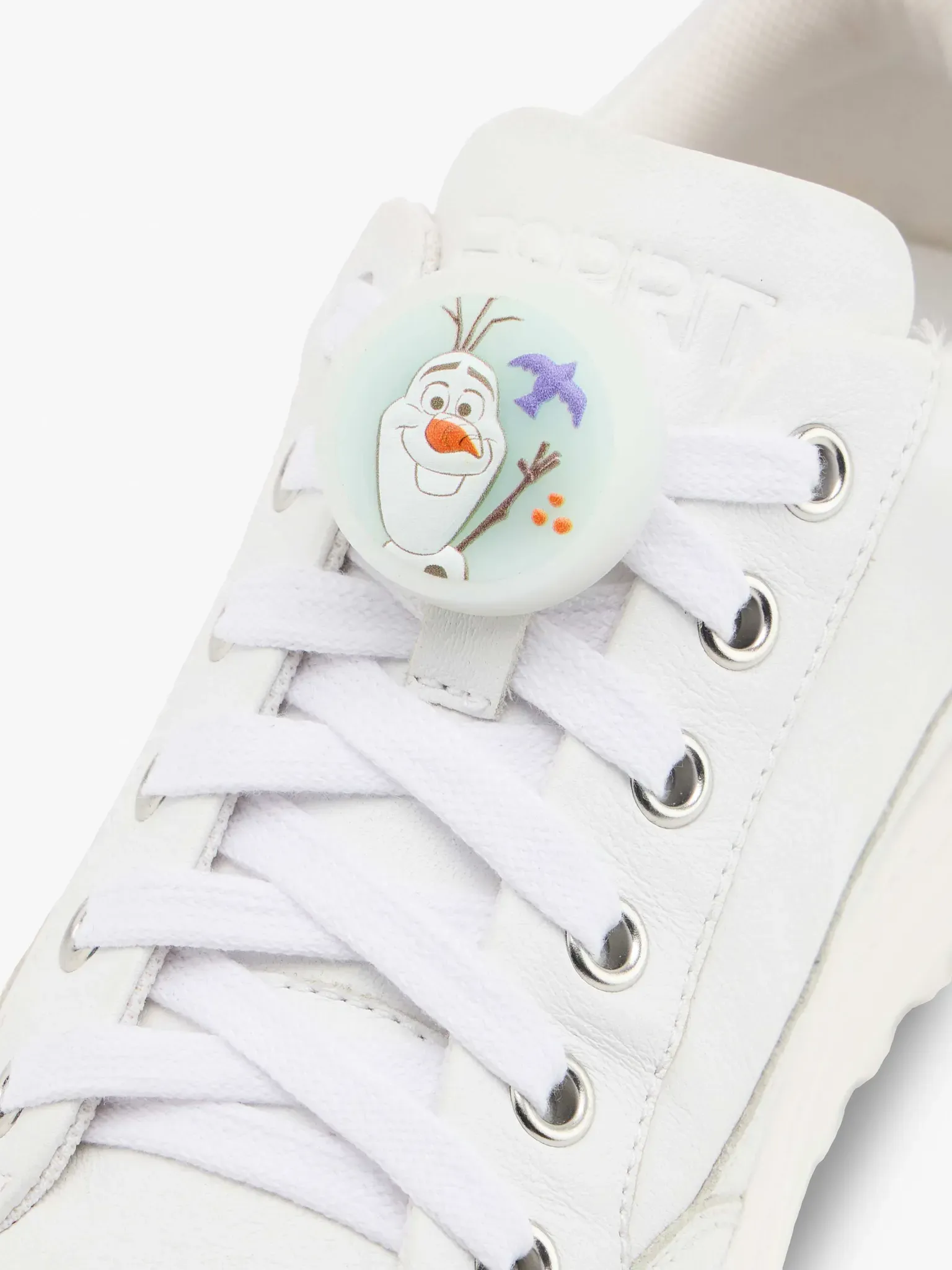 Frozen  Schuhaccessoire Weiß, Kinder, Größe: ONE_SIZE, Material: Kunststoff,Synthetik - Frozen  Schuhaccessoire Weiß, Kinder, Größe: ONE_SIZE, Material: Kunststoff,Synthetik - woman - Weiss
