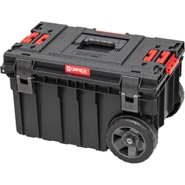 QBRICK System ONE Trolley Vario stapelbar 605 x 405 x 345 mm 44 l IP66 mit Laufrädern auf Metallachse