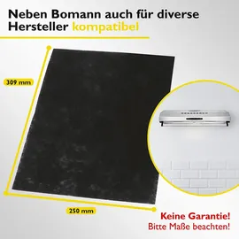 Bomann KFM 572 Kohlefiltermatte