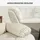 Homcom Relaxsessel Fernsehsessel mit Liegefunktion 100 x 98 x 93 cm Cremeweiß