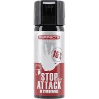 Perfecta Pfefferspray Stop Attck Extreme, Tierabwehrspray 50 ml, Abwehrspray ideal zur Selbstverteidigung von Tieren, 5 m Sprühweite