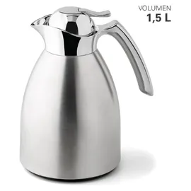Weis Isolierkanne silber 1,5 l