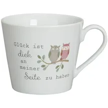 Krasilnikoff Happy Cup Tasse 0,4 l Weiß