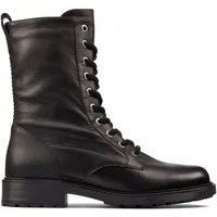 CLARKS Orinoco2 Style Damen Militärstiefel, Schwarz, 40