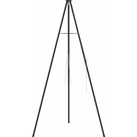 vidaXL Lagerfeuer Stativ Schwarz 92 x 92 x 191.5 cm Stahl vidaXL