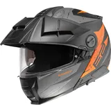 Schuberth E2 Explorer Orange Motorradhelm grau 55